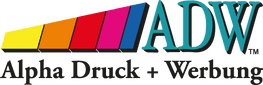 Logo - Alpha Druck + Werbung aus Elmshorn