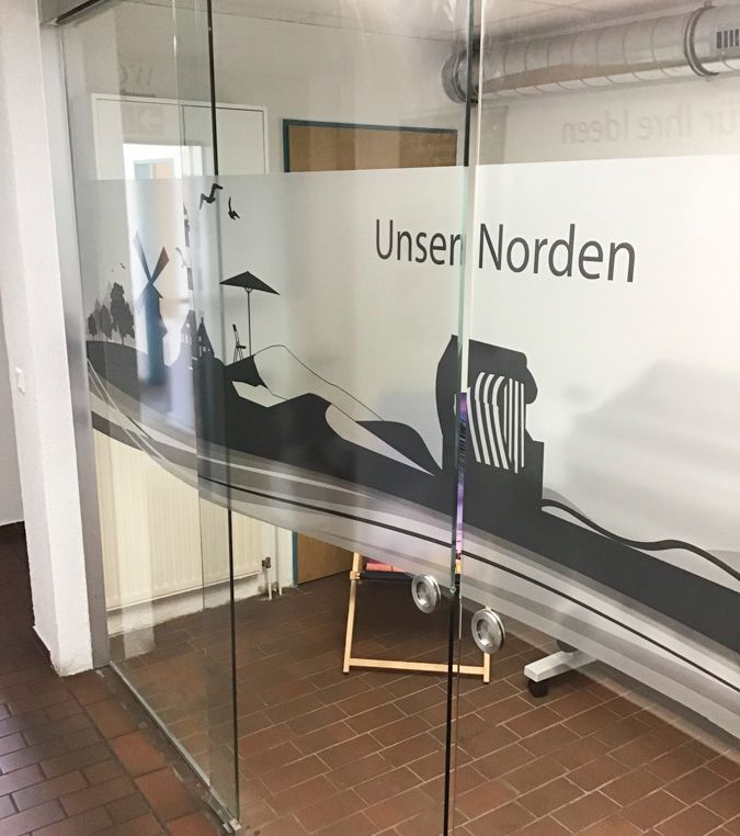 Alpha Druck + Werbung Elmshorn Produkte Schilder der besonderen Art Glasdekor 01